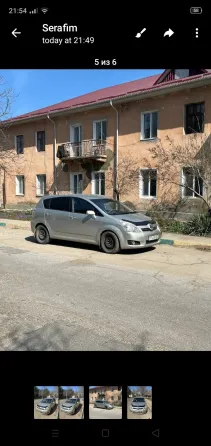 Toyota Corolla Verso 2007 год Дубоссары Дубоссары