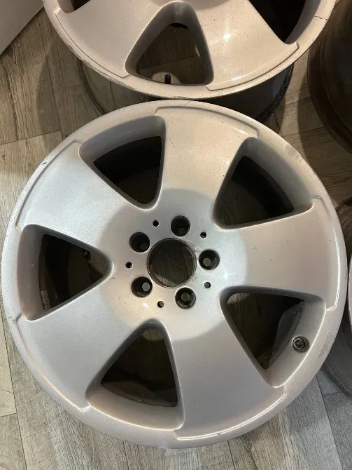 Оригинальные диски Mercedes R18 5x112 с датчиками давления (W221, W212, Vito и др.) Бендеры - изображение 4