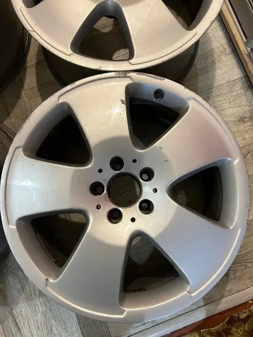 Оригинальные диски Mercedes R18 5x112 с датчиками давления (W221, W212, Vito и др.) Бендеры - изображение 3