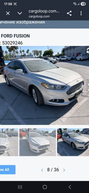 Ford Fusion 2014 год Бендеры Бендеры - изображение 1